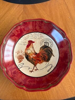 Certified International Rooster Pasta Serving Bowl - Pamela Gladding